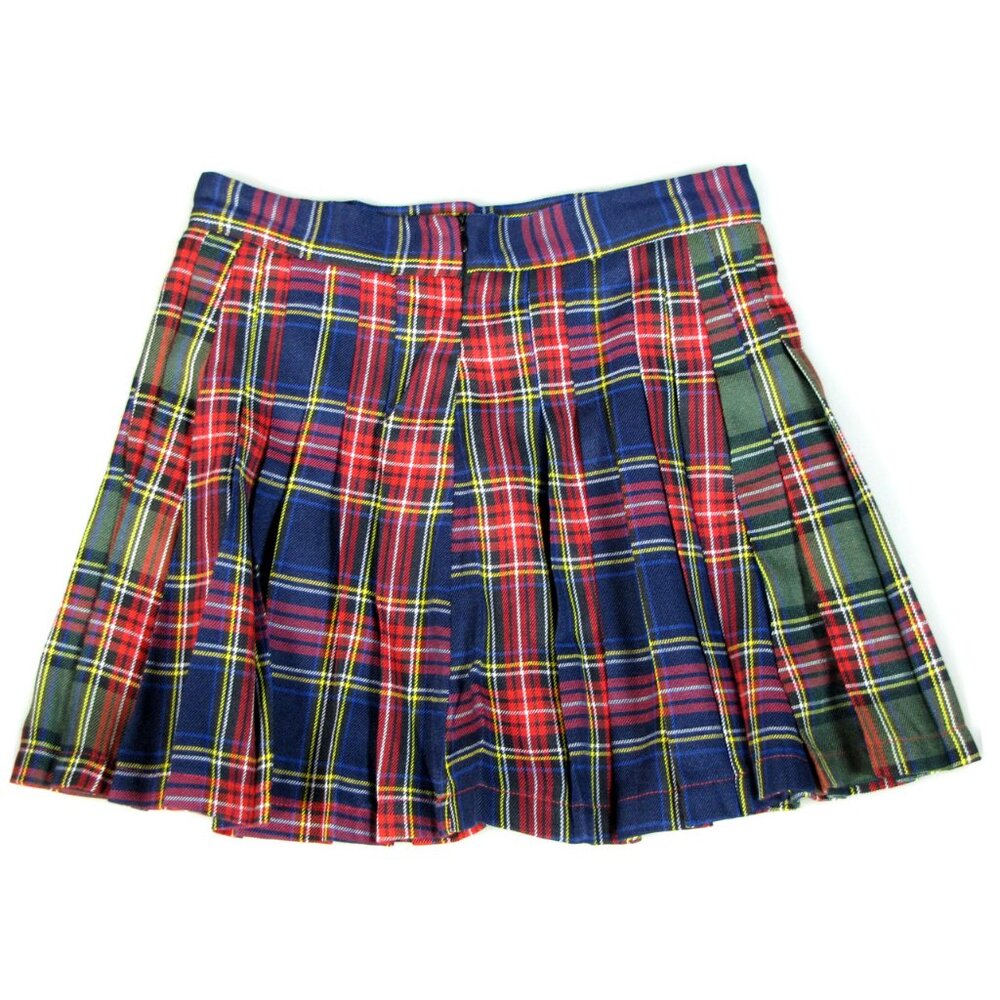 SALE! Plaid Red Green Short Mini Skirt